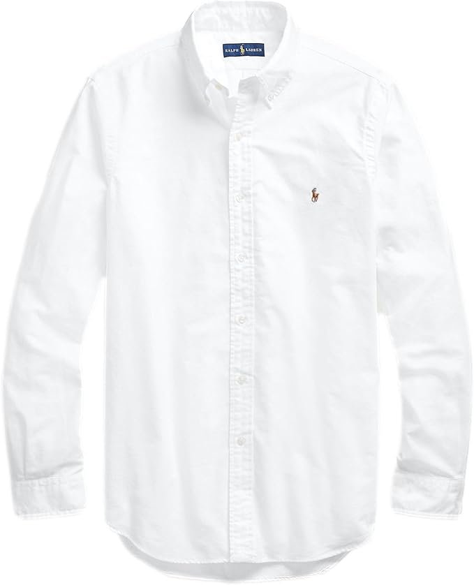 Men's Oxford Polo Shirt - Black - Image 4