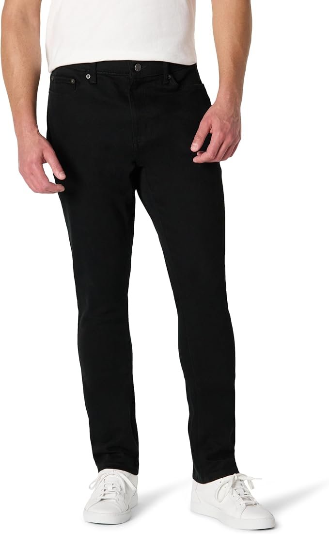 Men's Slim Jeans - Black - Image 5