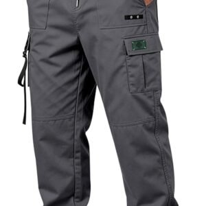 Men's Cargo Joggers - Black