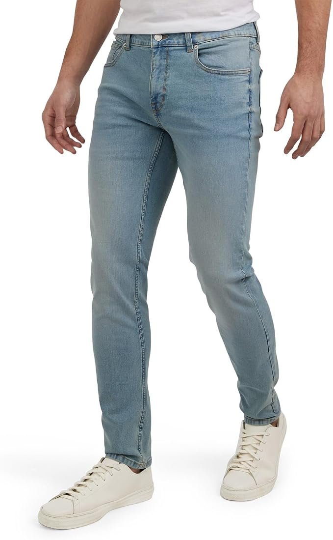 Men's Slim Jeans - Navy - Image 4