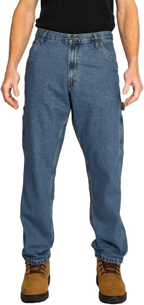 Men's Carpenter Jeans - Black - Image 3