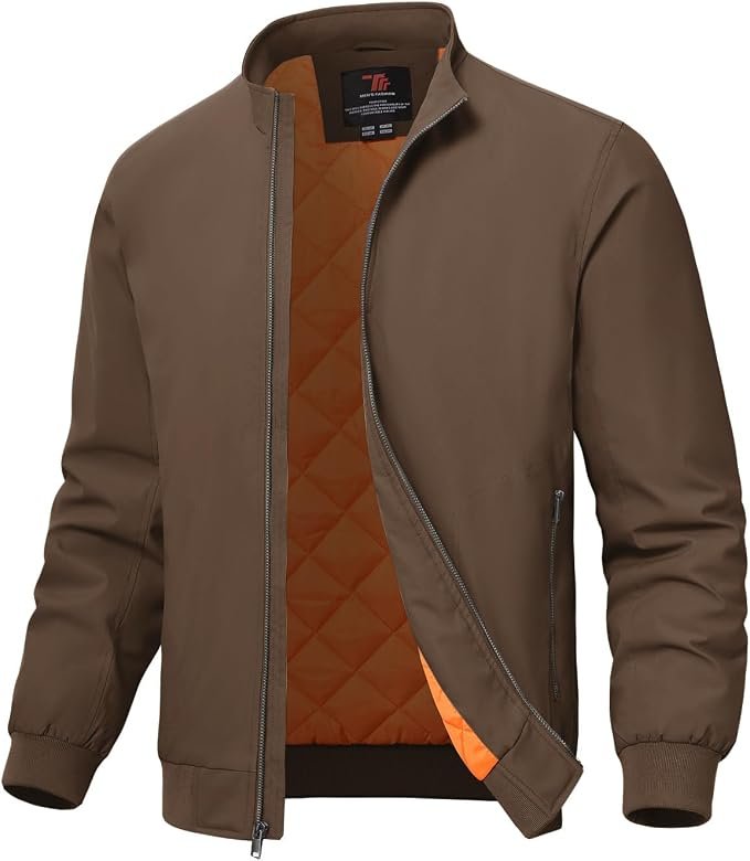 Men's Quilted Jacket - Grey - Image 3