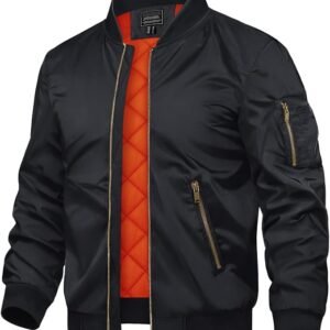 Men's Bomber Jacket - Navy