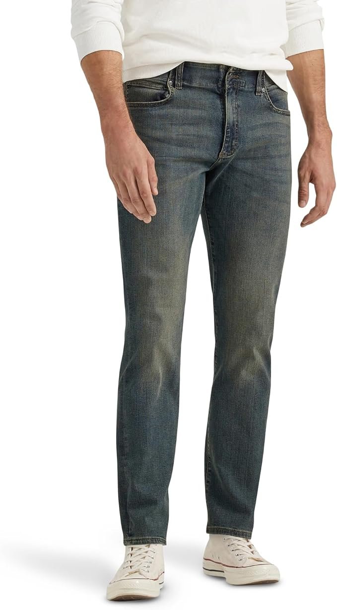 Men's Tapered Jeans - Navy - Image 2