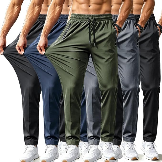 Men's Performance Joggers - Black - Image 5