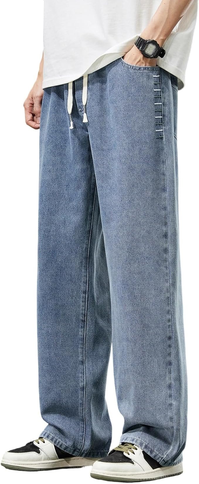 Men's Carpenter Jeans - Grey - Image 3