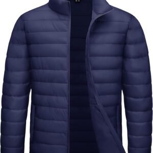 Men's Puffer Jacket - Black