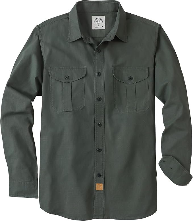 Men's Twill Shirt - Navy - Image 2