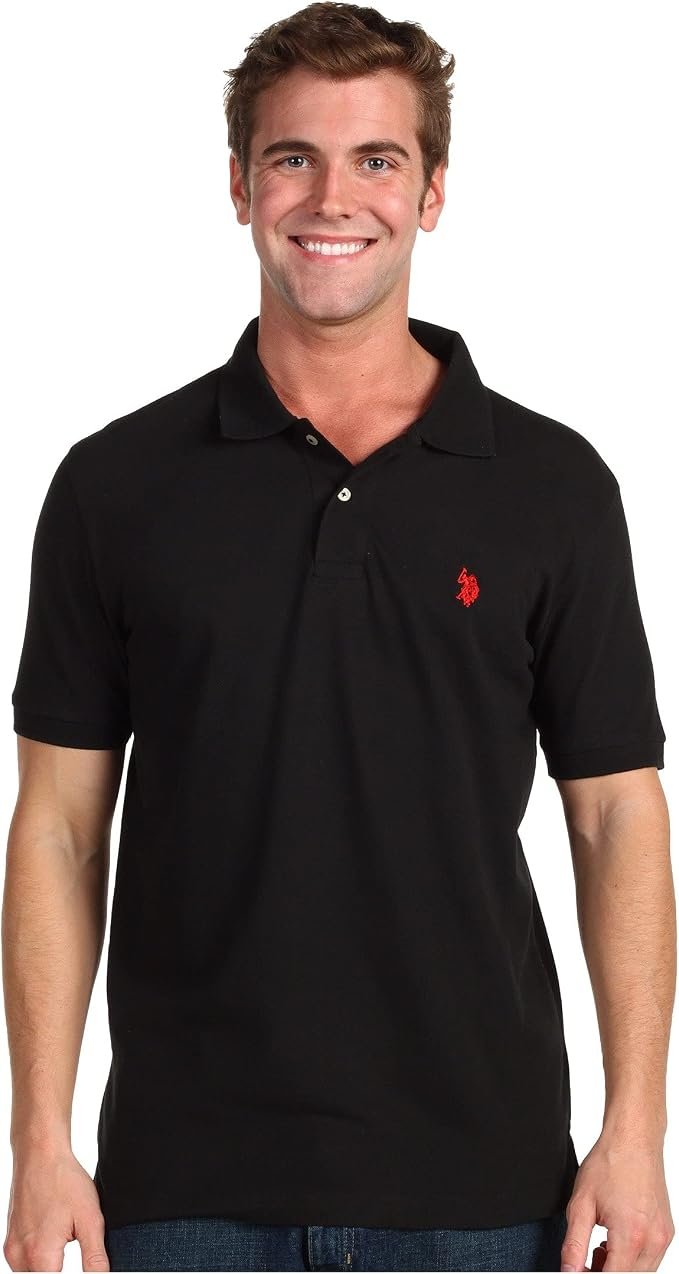 Men's Classic Polo Shirt - Grey - Image 4