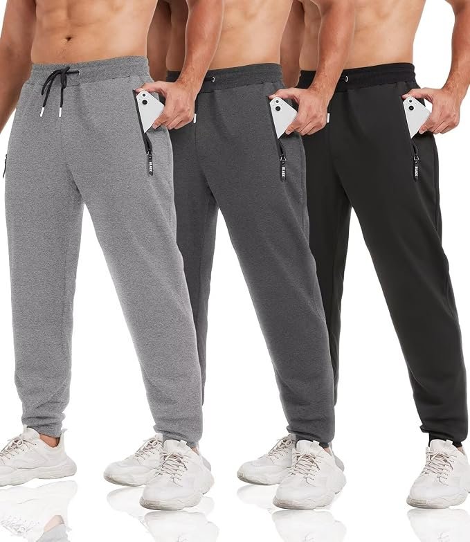 Men's Slim Joggers - Navy - Image 6