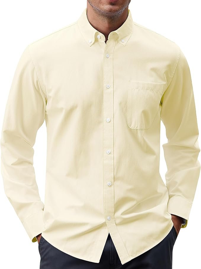Men's Poplin Shirt - Grey - Image 2
