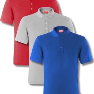 Men's Pique Polo Shirt - Black