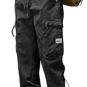 Men's Cargo Joggers - Grey