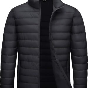 Men's Puffer Jacket - Grey
