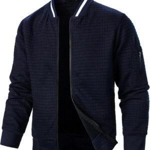 Men's Bomber Jacket - Grey