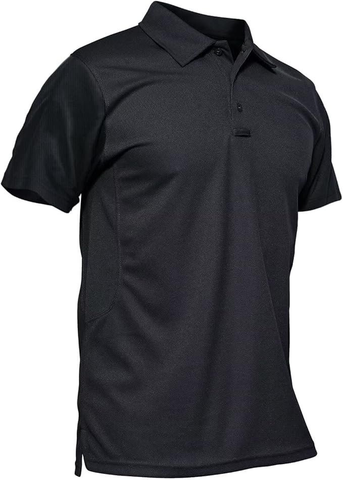 Men's Slim Fit Polo Shirt - Grey - Image 7