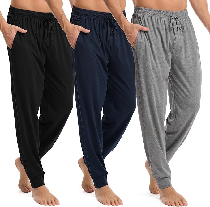Men's Lounge Joggers - Navy - Image 2