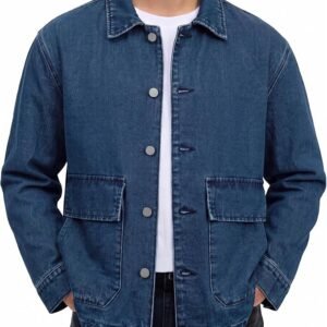 Men's Denim Jacket - Black