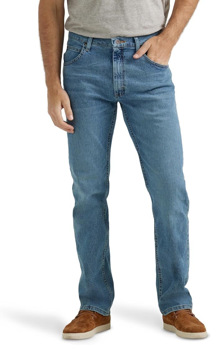 Men's Straight Jeans - Grey - Image 4