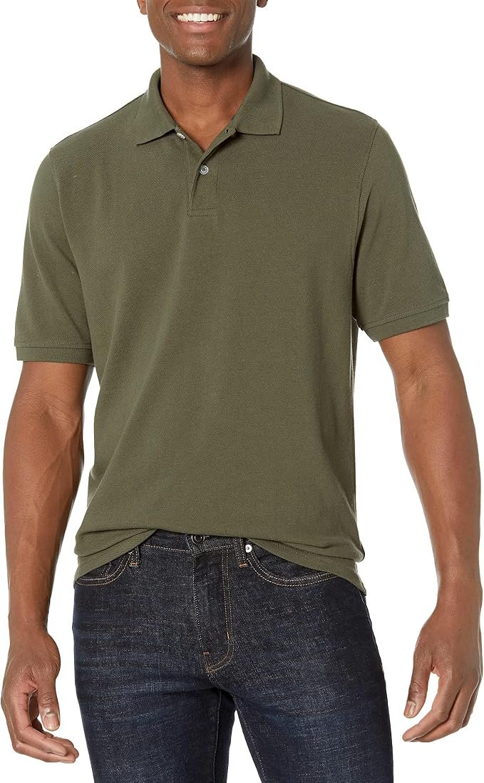 Men's Classic Polo Shirt - Grey - Image 3