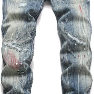 Men's Straight Jeans - Navy