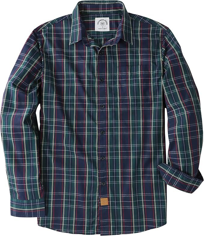 Men's Twill Shirt - Navy - Image 3