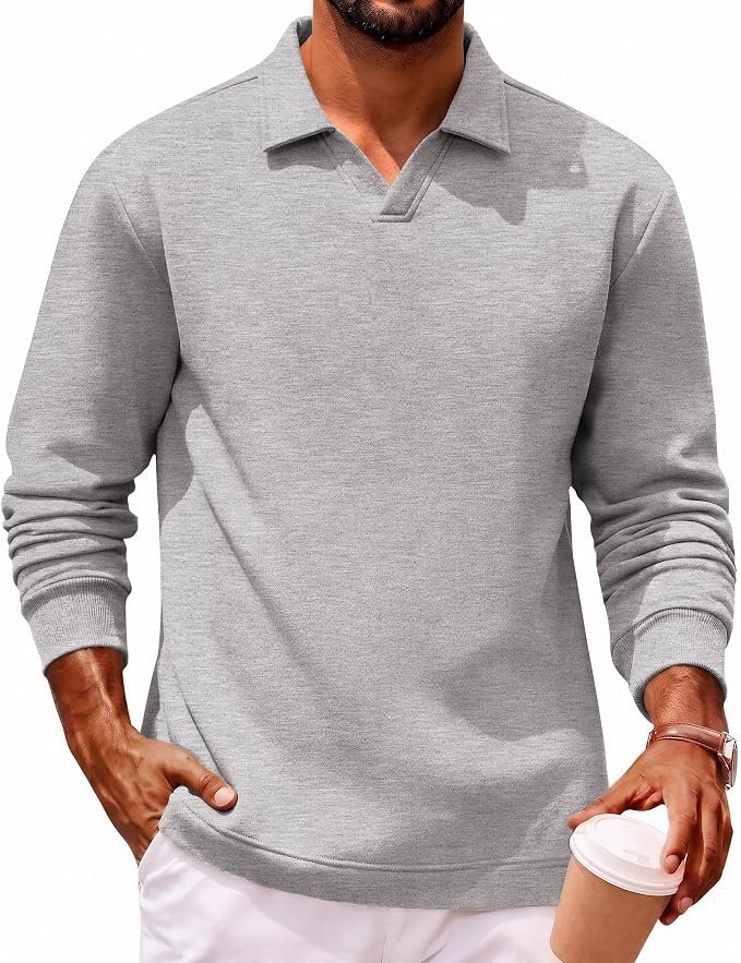 Men's Heavyweight Polo Shirt - Black - Image 7