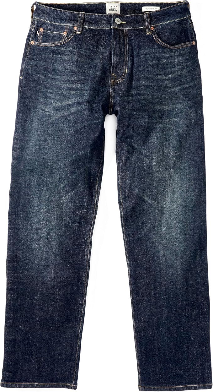 Men's Selvedge Jeans - Grey - Image 4