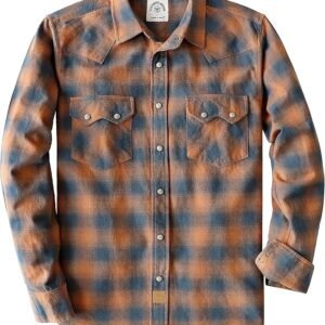 Men's Flannel Shirt - Grey